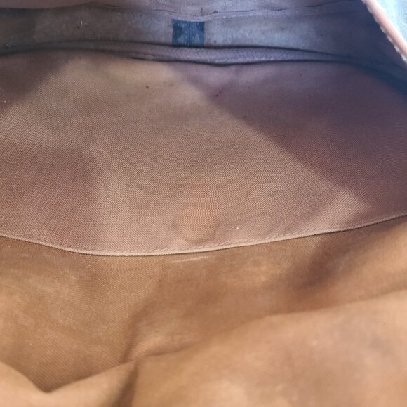 Louis Vuitton Saumur Shoulder Bag Brown Monogram Messenger Purse Authentic - Picture 15 of 16